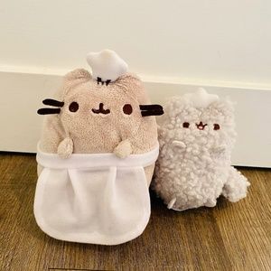 Pusheen Chef with Baby Sister Stormy